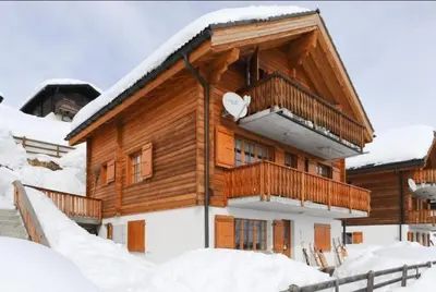 Belalp - schöne Ferienwohnung SOLELUNA im Winter