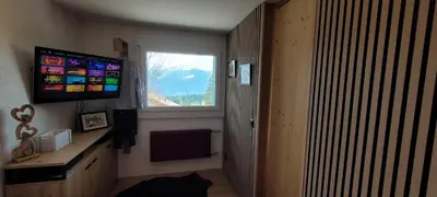 TV/Unterhaltungsangebot in der Unterkunft Chez Claudine et Charles - Crans-Montana