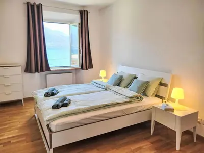 Ein Bett oder Betten in einem Zimmer der Unterkunft Apartment Casa Stella-3 by Interhome