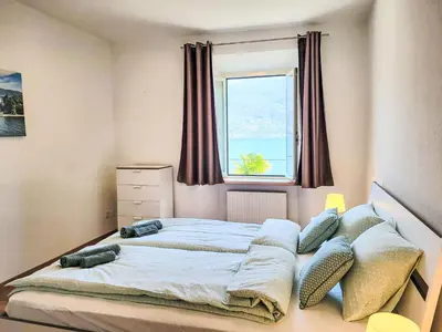 Ein Bett oder Betten in einem Zimmer der Unterkunft Apartment Casa Stella-3 by Interhome