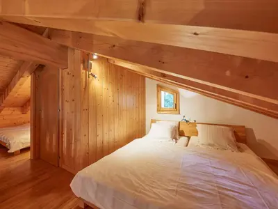Ein Bett oder Betten in einem Zimmer der Unterkunft Apartment Pinsons by Interhome