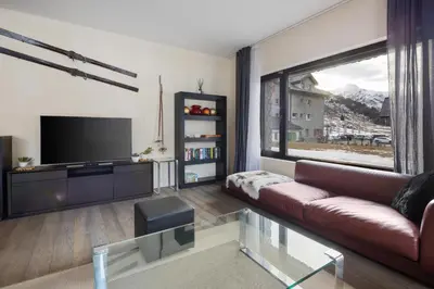 TV/Unterhaltungsangebot in der Unterkunft Alpen Apartment I Andermatt I Ski I Parkplatz I Familien