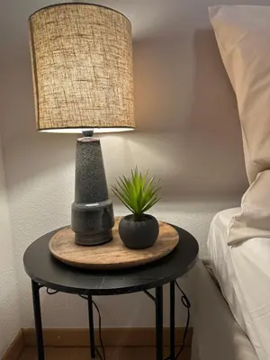 Ein Bett oder Betten in einem Zimmer der Unterkunft Casita3922, Tor zu Zermatt, Saas-Fee und Visp, Work and Chill Apartement - Nähe Lonza, Free Parking