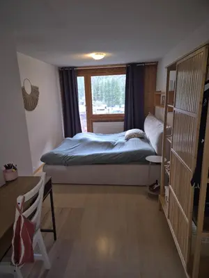 Ein Bett oder Betten in einem Zimmer der Unterkunft Apartment with incredible views