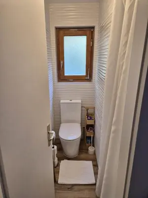 Ein Badezimmer in der Unterkunft Apartment with incredible views