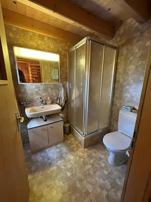Ein Badezimmer in der Unterkunft Magnificent chalet Opa