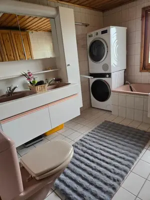 Küche/Küchenzeile in der Unterkunft Duplex Salgesch