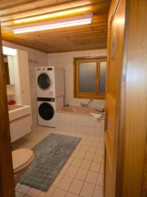 Ein Badezimmer in der Unterkunft Duplex Salgesch