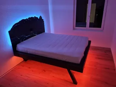 Ein Bett oder Betten in einem Zimmer der Unterkunft Exclusive luxury rental apartment