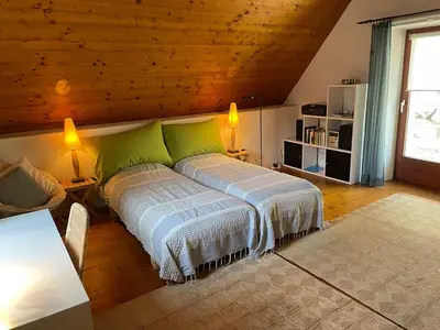 Ein Bett oder Betten in einem Zimmer der Unterkunft Wild Valley Rustico Anima in Valle Onsernone