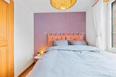 Ein Bett oder Betten in einem Zimmer der Unterkunft Bedrock