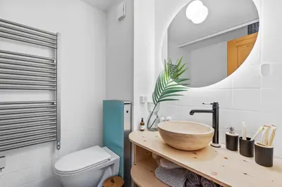 Ein Badezimmer in der Unterkunft Bedrock