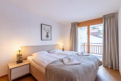 Ein Bett oder Betten in einem Zimmer der Unterkunft Ski Paradise SP 009 - MOUNTAIN apartment 4 pers