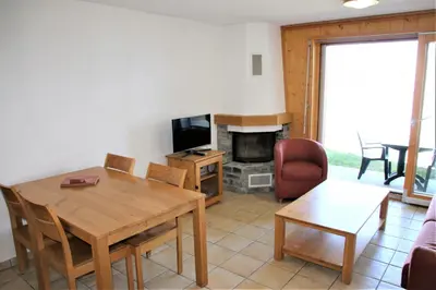 TV/Unterhaltungsangebot in der Unterkunft Plein Ciel VA 012 - MOUNTAIN apartment 4 pers