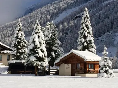 Chalet Stadel Alpine Comfort im Winter