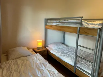 Ein Bett oder Betten in einem Zimmer der Unterkunft Magrappe M 440 - SKI LIFT apartment 7 pers