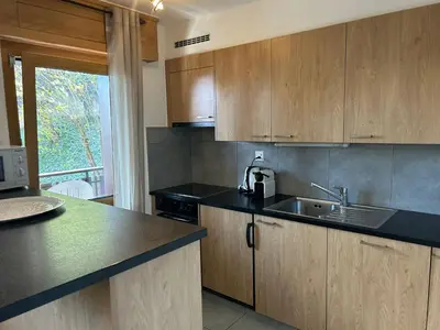 Küche/Küchenzeile in der Unterkunft Magrappe M 440 - SKI LIFT apartment 7 pers