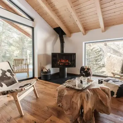 Luxury chalet with panoramic views
