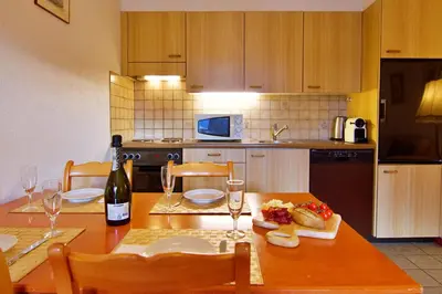 Küche/Küchenzeile in der Unterkunft Chalet Miravalle 2