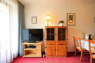 TV/Unterhaltungsangebot in der Unterkunft Chalet Miravalle 2