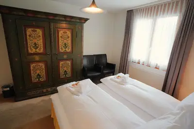 Ein Bett oder Betten in einem Zimmer der Unterkunft Chalet Miravalle 3