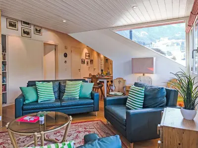 Ein Sitzbereich in der Unterkunft Apartment Eiger by Interhome