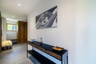 Ein Bett oder Betten in einem Zimmer der Unterkunft Penthouse on the Piste