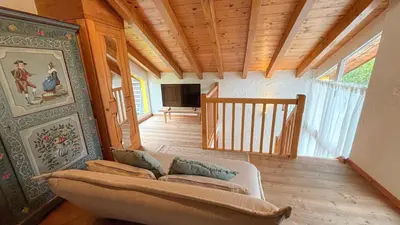 TV/Unterhaltungsangebot in der Unterkunft Charmante maisonnette avec jardin