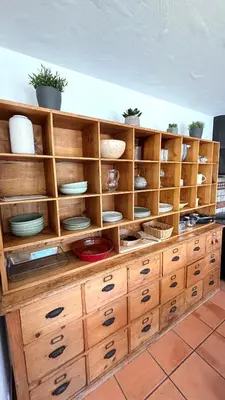Küche/Küchenzeile in der Unterkunft Charmante maisonnette avec jardin