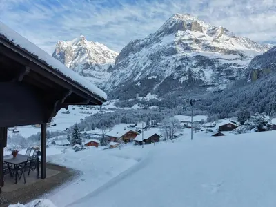 Naturlandschaft in der Nähe des Chalets