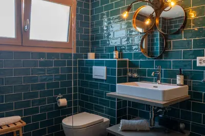 Ein Badezimmer in der Unterkunft BnB Feuille de Vigne
