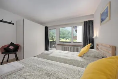 Ein Bett oder Betten in einem Zimmer der Unterkunft Breithorn View