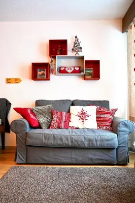 Ein Sitzbereich in der Unterkunft Family-Friendly Mörlialp Flat with Views