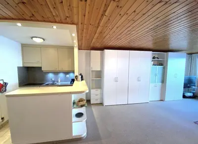 Küche/Küchenzeile in der Unterkunft Adler 88 - in der Nähe von Torrent, super Aussicht!