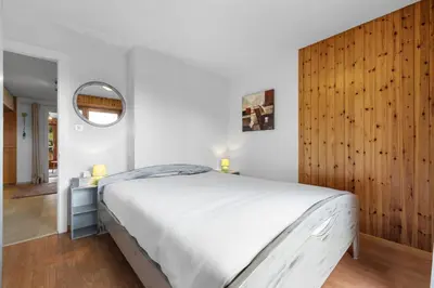 Ein Bett oder Betten in einem Zimmer der Unterkunft Dents-Rousses D4 - 4 pers - ski In&Out