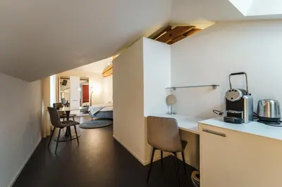 Küche/Küchenzeile in der Unterkunft Le Relais du Simplon