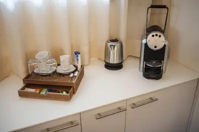 Kaffee-/Teezubehör in der Unterkunft Le Relais du Simplon