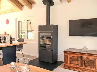 Küche/Küchenzeile in der Unterkunft Apartment Zen Stecken A-2 by Interhome