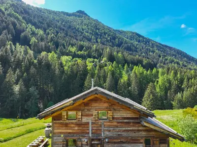 Naturlandschaft in der Nähe des Chalets