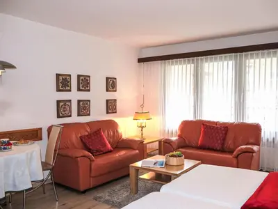 Ein Sitzbereich in der Unterkunft Apartment Pasadena-5 by Interhome