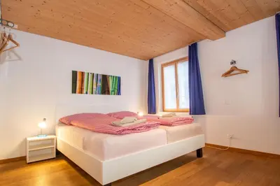 Ein Bett oder Betten in einem Zimmer der Unterkunft Studio Zentrum EG
