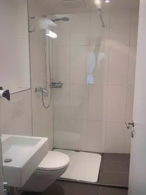 Ein Badezimmer in der Unterkunft Studio Zentrum EG