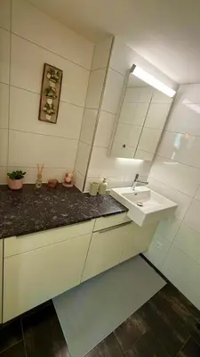 Ein Badezimmer in der Unterkunft Oldtown central - amazing views