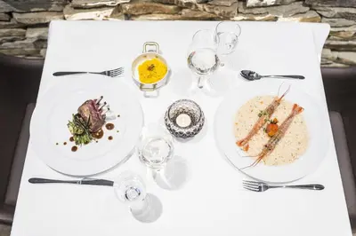 Essen im Hotel oder in der Nähe