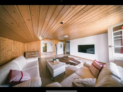 TV/Unterhaltungsangebot in der Unterkunft ALPINEMAGIC Chalet Wartstein