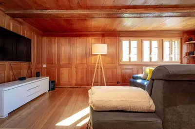 TV/Unterhaltungsangebot in der Unterkunft Ferienwohnung Lärchennest