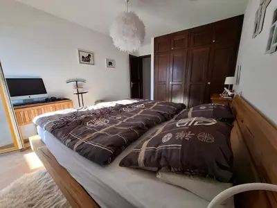 Ein Bett oder Betten in einem Zimmer der Unterkunft Montana Etoilée