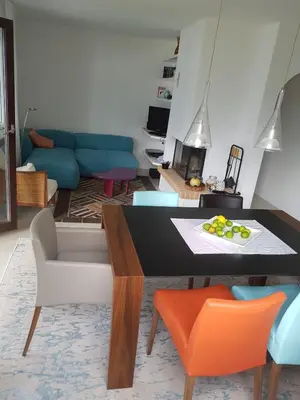 Ein Sitzbereich in der Unterkunft Casa Panorama