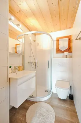 Ein Badezimmer in der Unterkunft Appartement La Manna