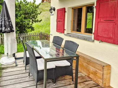 Ein Balkon oder eine Terrasse in der Unterkunft Appartement La Manna
